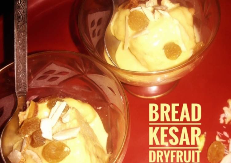 Step-by-Step Guide to Prepare Any-night-of-the-week Bread Kesar Dry fruit Kulfi