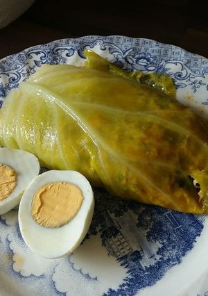 Una foto de Rollito de col relleno de carne picada ⭐⭐⭐