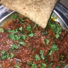 A picture of Jhat pat timater chutney.