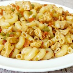 Chicken macaroni A picture of Chicken macaroni.