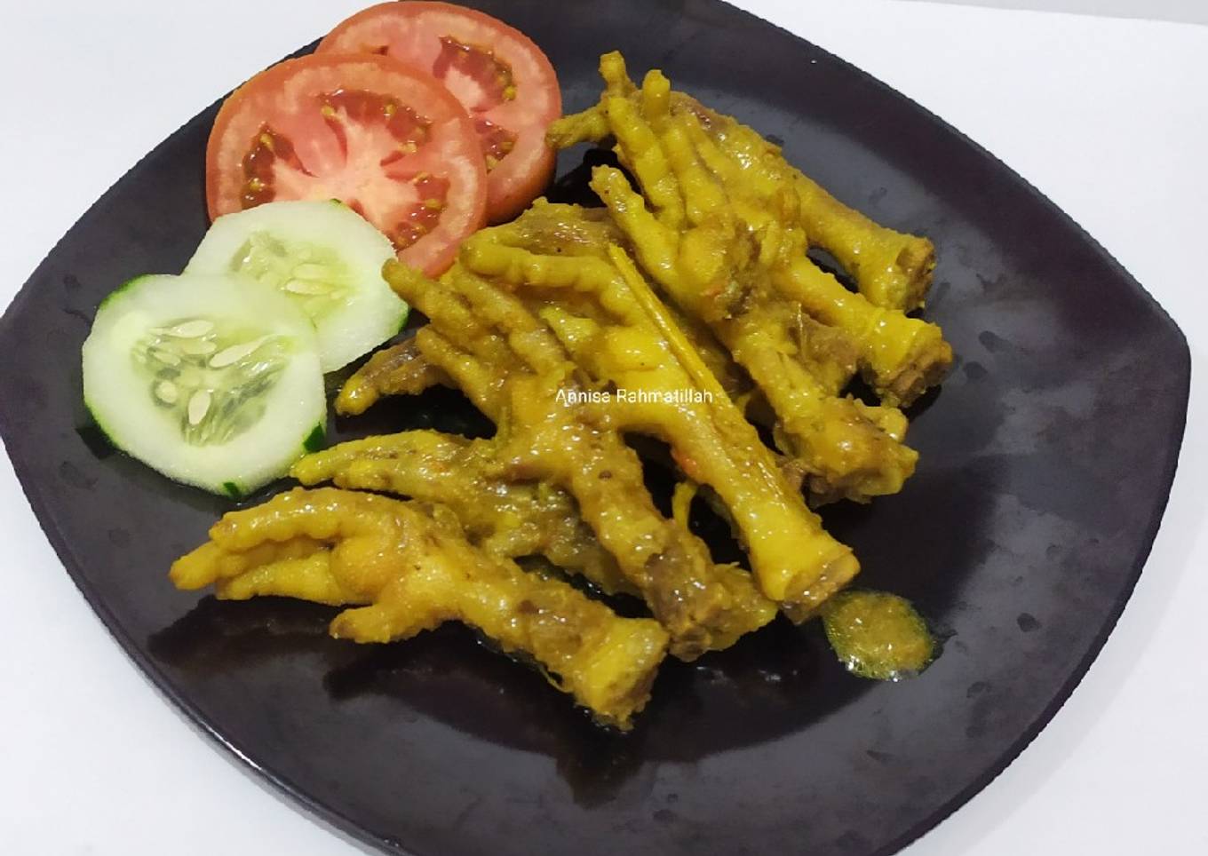 267. Ceker Ayam Bumbu Kuning