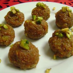 A picture of Carrot Laddu.