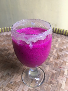 Foto resep Jus buah naga + yakult