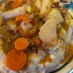A picture of Ground Venison Stew.