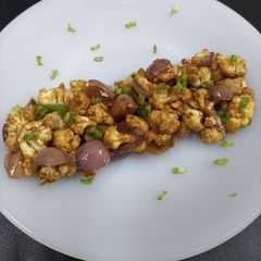 A picture of Stir fry cauliflower.