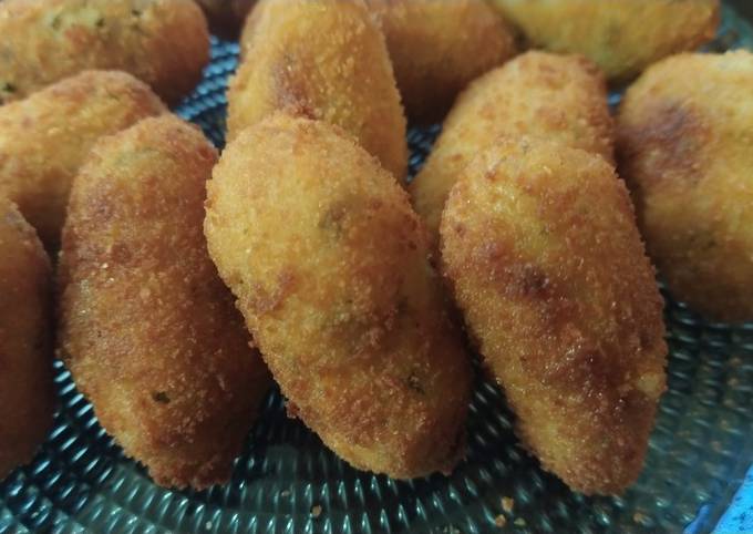 Mini croquetas de jam n Receta de De Mi Cocina A La Tuya Cookpad