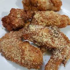 รูปของ Crunchy Garlic Parmesan Chicken Wings