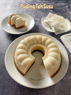 Foto resep Puding Teh Susu (Milk Tea Pudding)