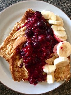 Una foto de French toast saludables!
