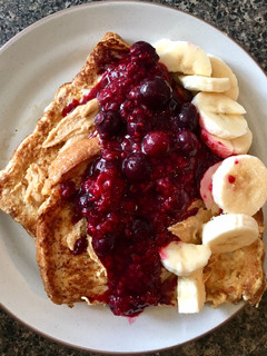 Una foto de French toast saludables!