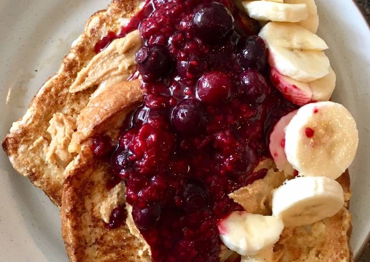 French toast saludables!