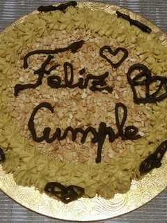 Una foto de Tarta de moca sin azúcar