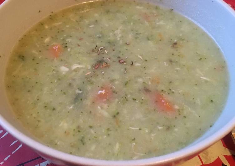 Recipe of Super Quick Homemade Creamy Chicken Vegetable Soup
