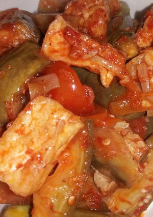 Foto resep Tumis Terong Tahu Tempe