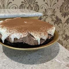 A picture of No-bake Triple Chocolate Mousse Cake.