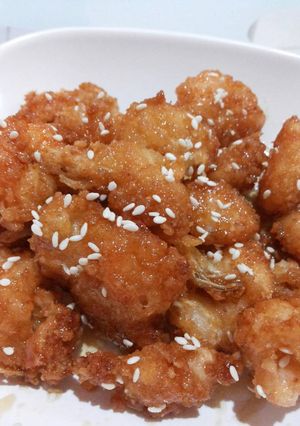 Foto resep Udang Goreng Tepung Saus Madu