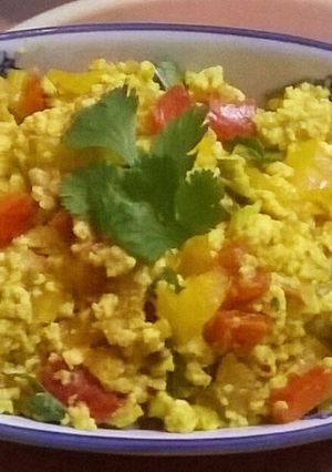 A picture of Paneer Bhurji Restaurant Style.