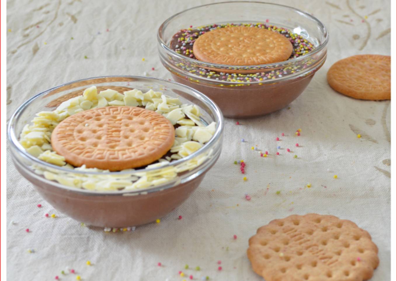 Natillas de chocolate. (Thermomix)