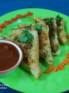 A picture of Semolina (suji)Toast.