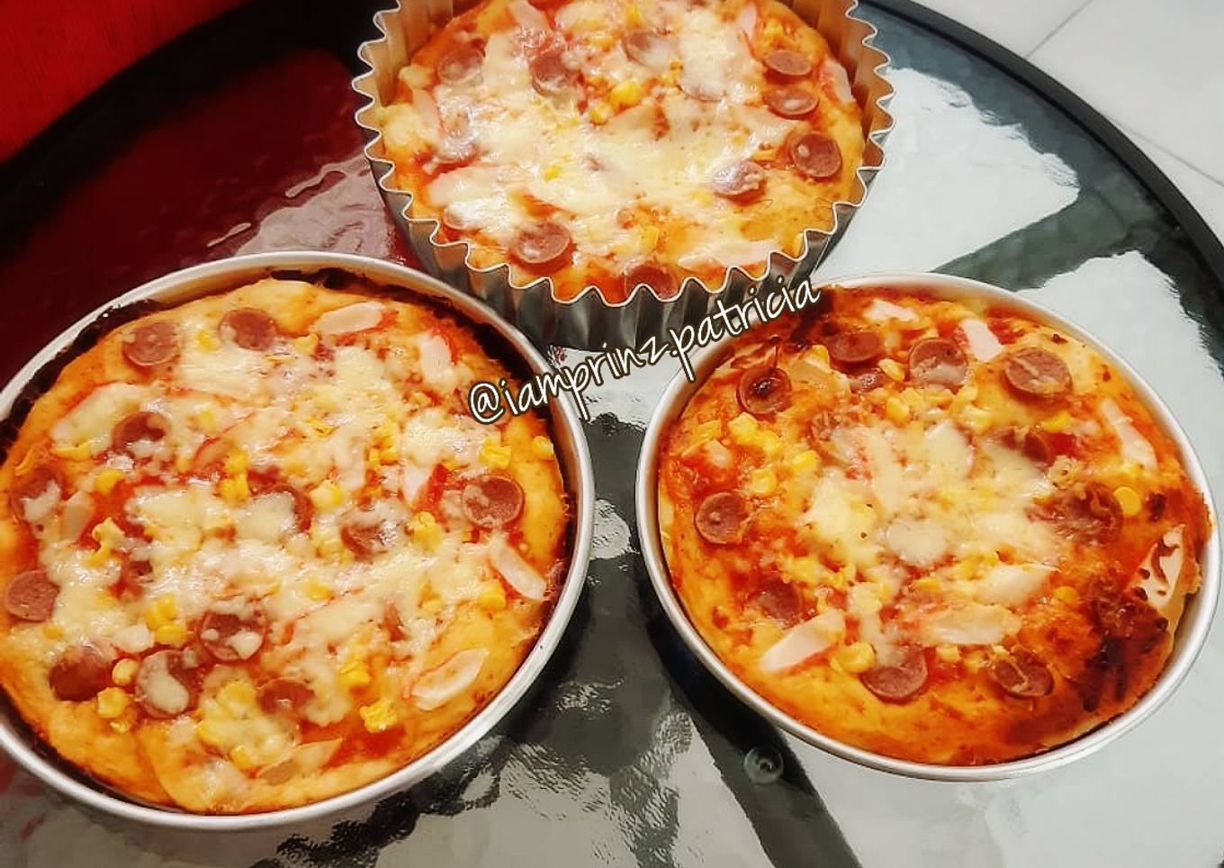 Pizza homemade anti gagal (bisa oven / teflon)