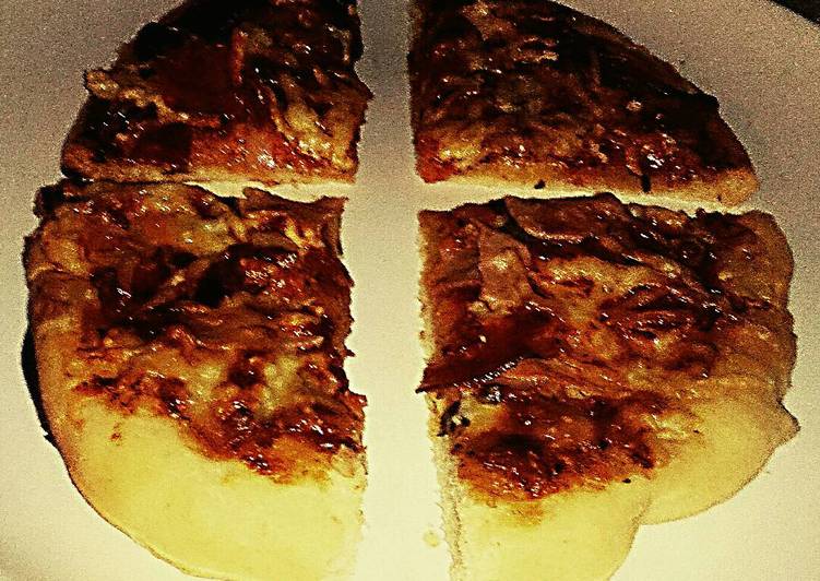 Recipe: Yummy Tex's 2 Pig Pizza 🍅🐷🧀🍕🌿