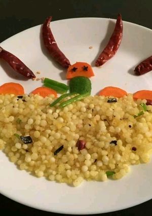 A picture of Sabudani Khichadi.