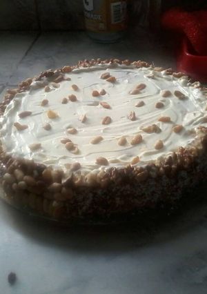 Una foto de Torta con nuez fácil y rica