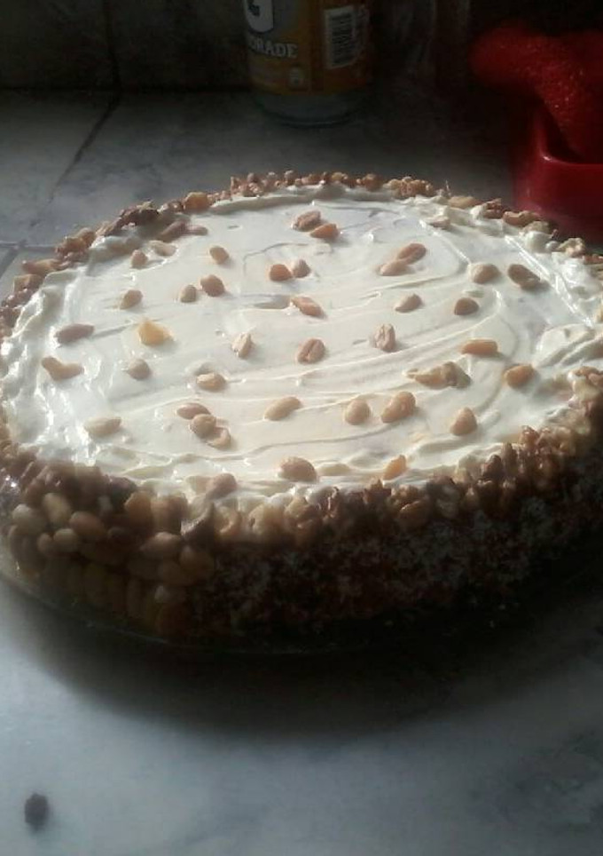 Una foto de Torta con nuez fácil y rica