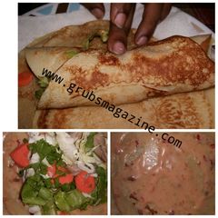 A picture of Pancake Wraps.