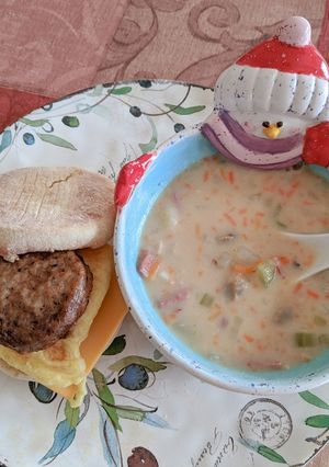 蛤蠣巧達湯 的食譜成品照片
