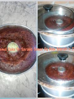 Foto resep Caramel Cake / Sarang Semut Gula Merah 2 Telur Simpel Tnp Mixer