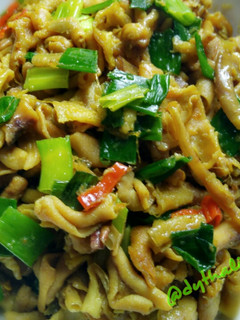 Foto resep Tumis usus bumbu kuning
