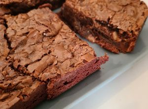 Une photo de Brownie aux noix de pécan au cake factory