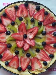 Una foto de Tarta de frutas