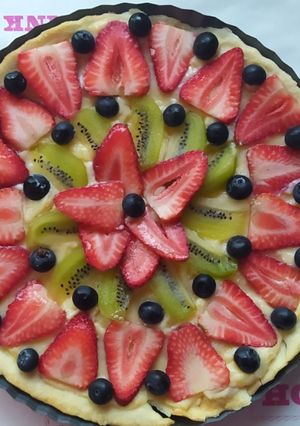 Una foto de Tarta de frutas