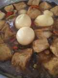 Telor tahu bumbu petis