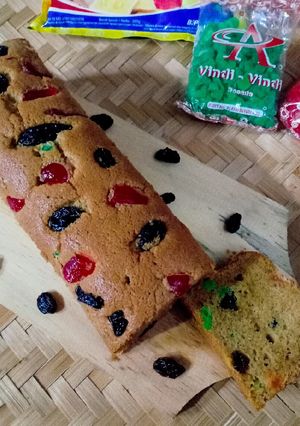 Foto resep Light Fruit Cake Klasik