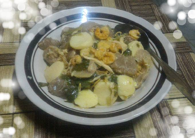 Mie kering (mie titi)