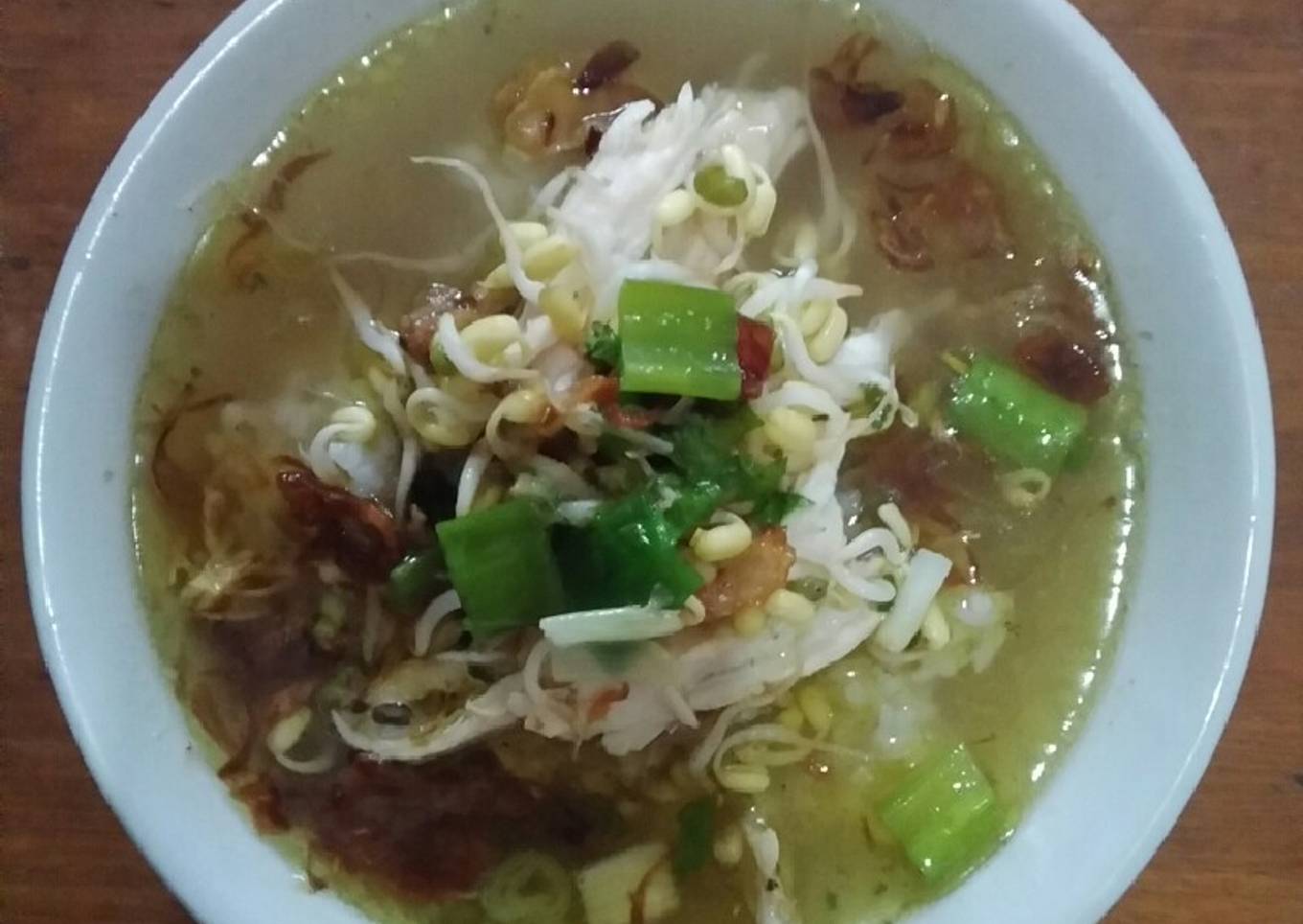 Soto Ayam Bening (Ala Warung Soto)