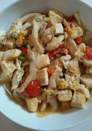 Foto resep Jamur Tahu Saus Tiram