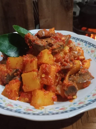 Cara Gampang Membikin Resep  Sambel Goreng Kentang Ati Ampela yang Bisa Manjain Lidah, Enak