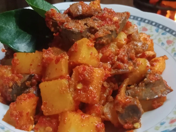 Cara Gampang Membikin Resep  Sambel Goreng Kentang Ati Ampela yang Bisa Manjain Lidah, Enak