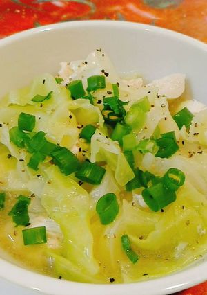 Foto resep Sup Ayam Kubis - favorit keluarga