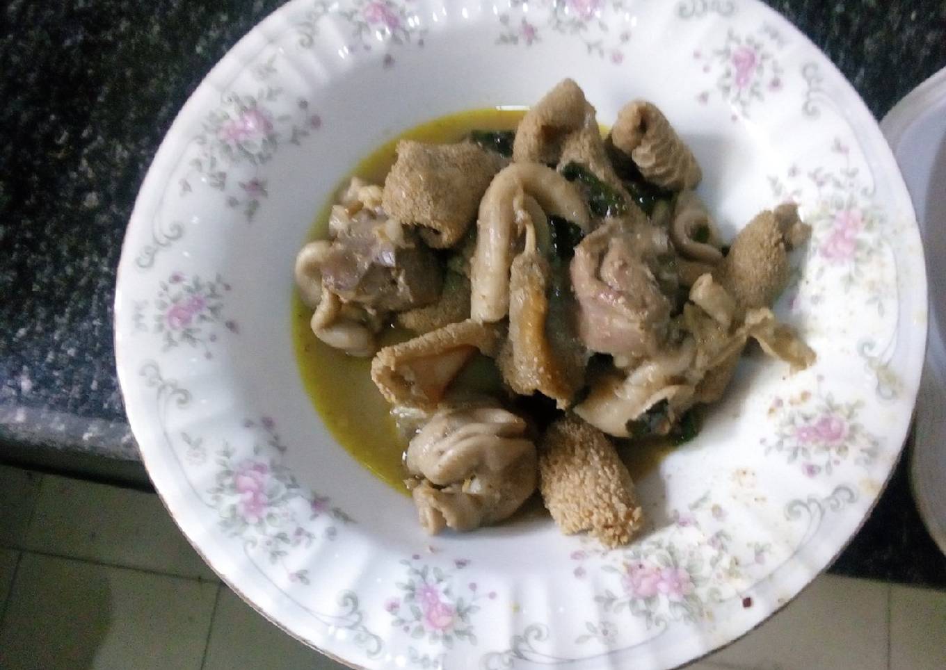 Goat meat pepper soup