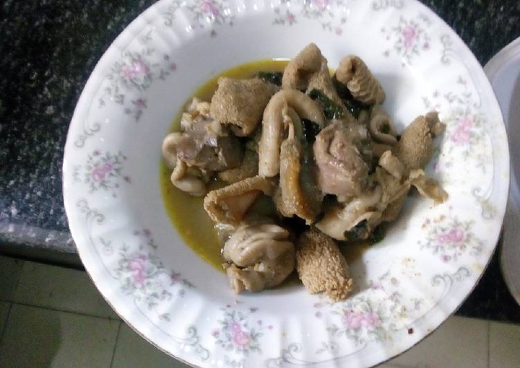Steps to Make Quick Goat meat pepper soup