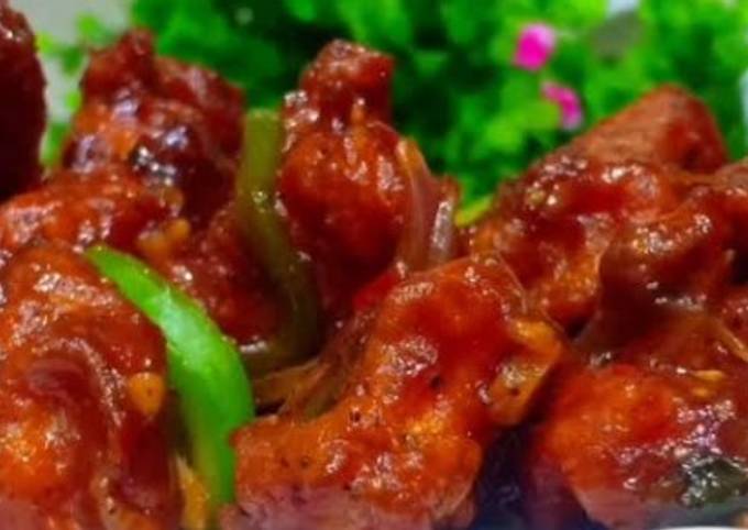 Recipe of Super Quick Homemade Indo Chinese Crispy Chicken Chilli