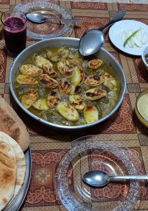 صورة لوصفة صنية كفته 😋