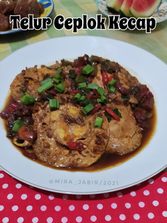 Foto resep Tumis Telur Ceplok Kecap