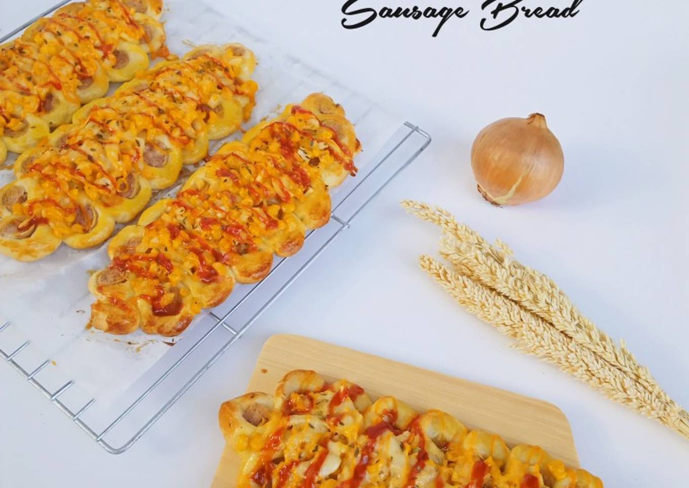 Sausage Bread/ Sausage-ppang (Roti Sosis Korea)