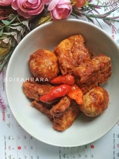 Foto resep Balado Tahu Tempe Telur ✨